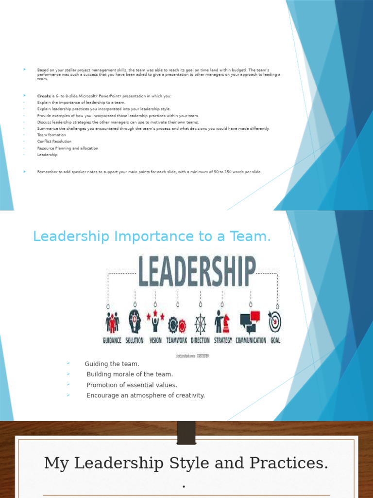 Effective Leadership Strategies for Teams | PDF | Leadership | Project ...