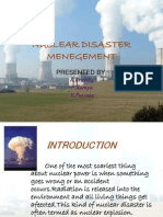 Nuclear Disaster Menegement