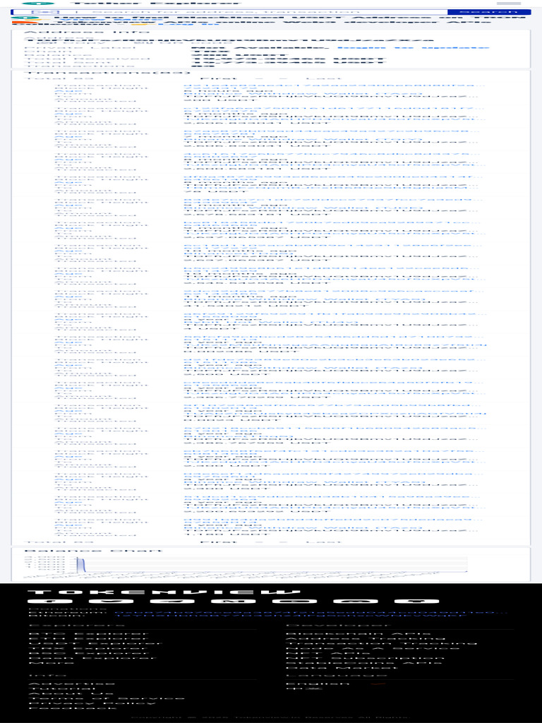 USDT Address TDFfiJFszRSHjbVkUQt9Bmv1U9dJzaZXza Tokenview Block Explorer |  PDF | Financial Technology | Finance & Money Management