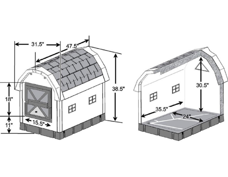 dog house dimensions | PDF