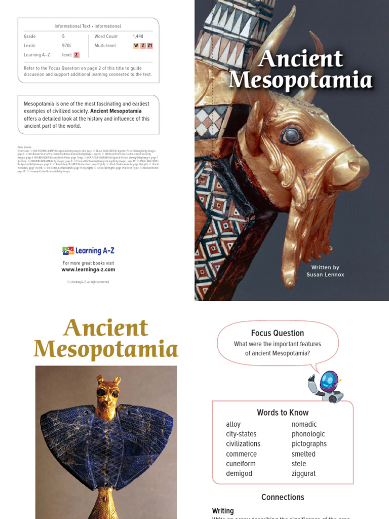 Ancient Mesopotamia: Birthplace of Civilization | PDF | Sumer | Mesopotamia