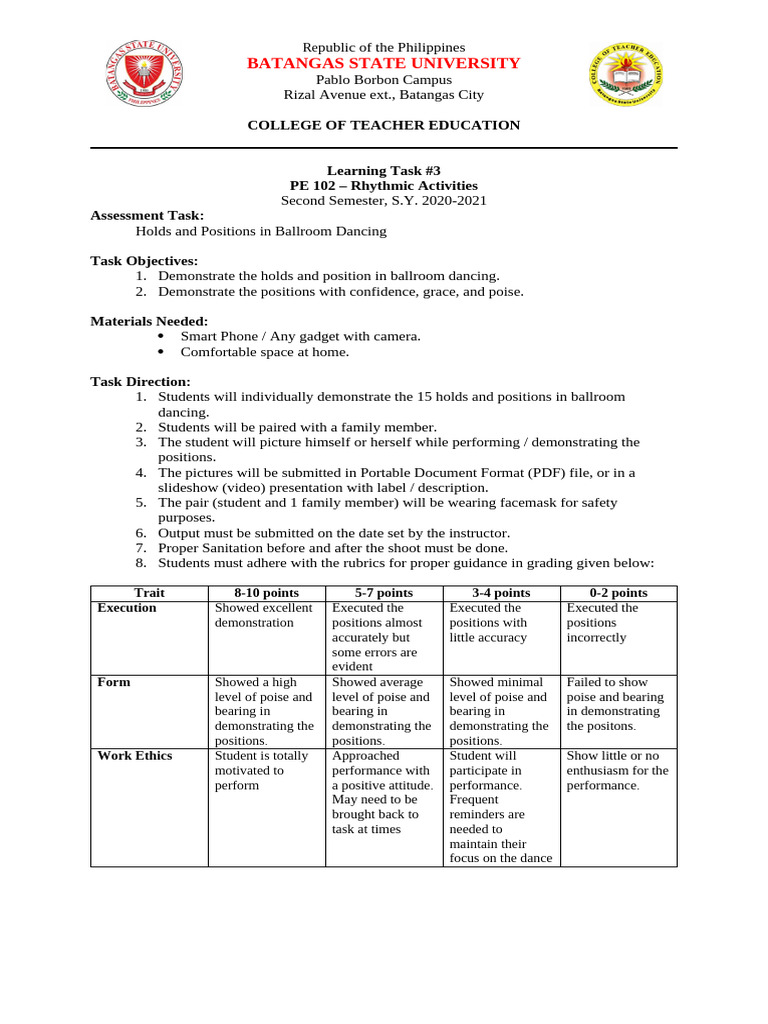 Learning Task 3 Holdings CTE | PDF