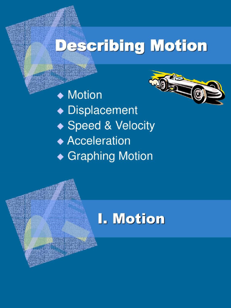 Motion | PDF