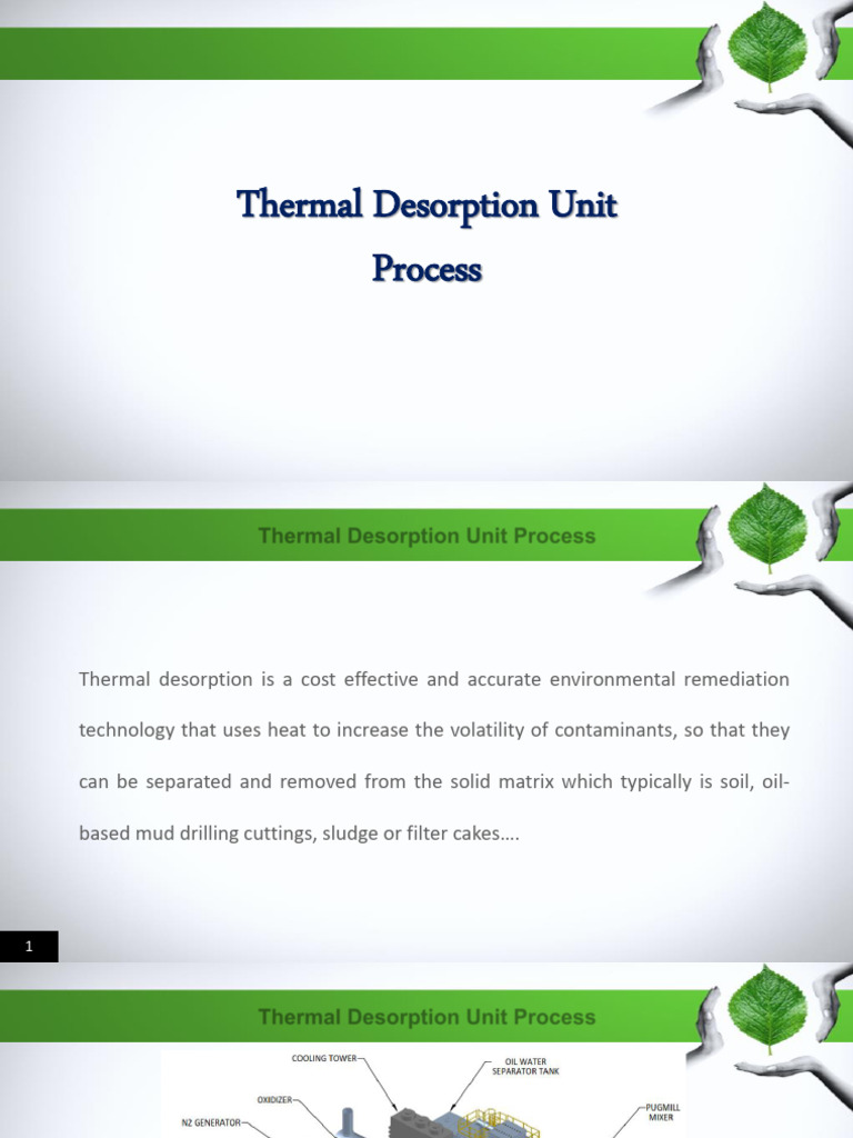 TDU Thermal Desorption Unit Overview | PDF | Gases | Chemistry