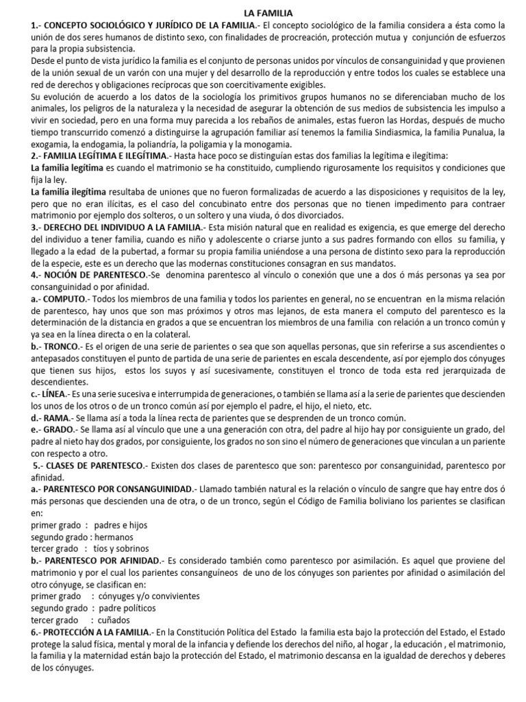 Conceptos Clave sobre la Familia y Parentesco | PDF | Parentesco | Familia