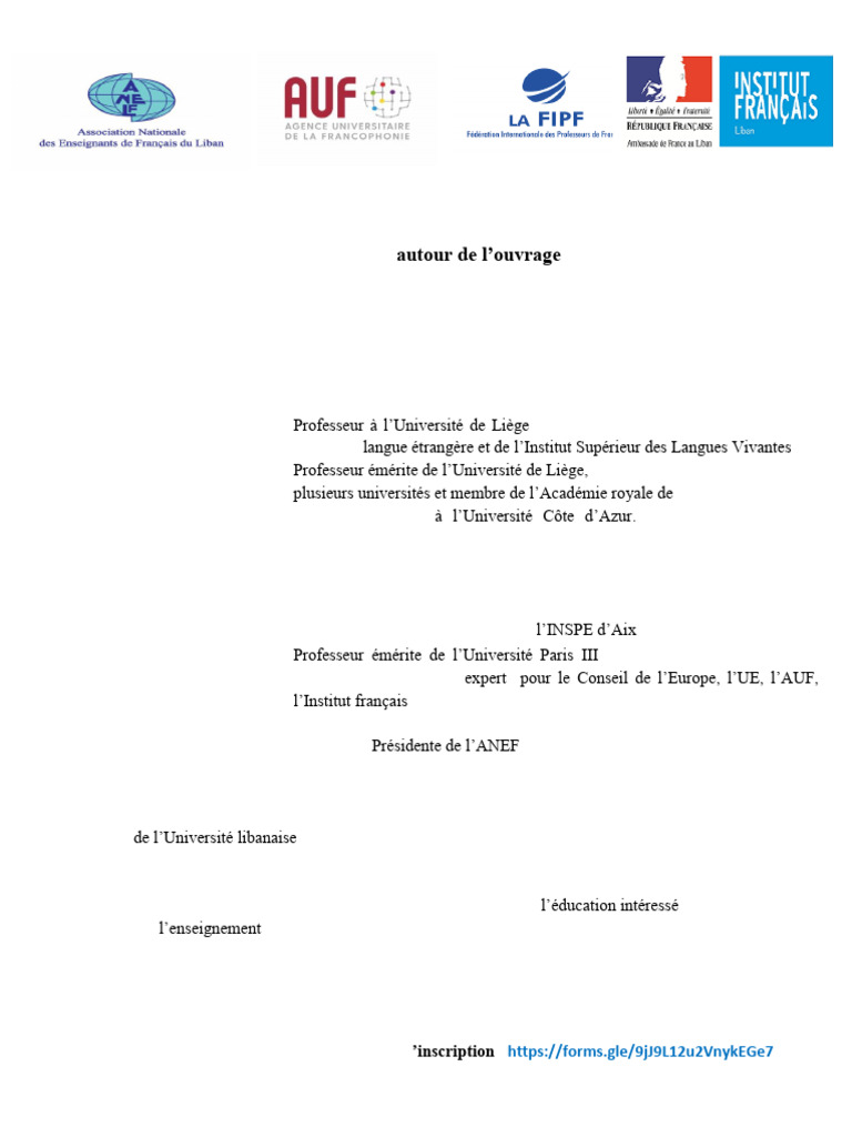 Table ronde sur l'enseignement du FLE | PDF | Apprentissage | Langue ...