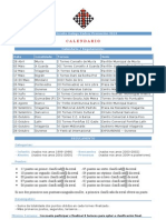 Calendario Circuito 2012