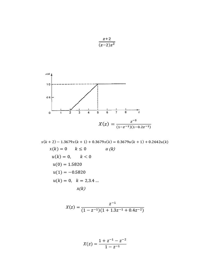 Z Transform and Inverse Problems | PDF
