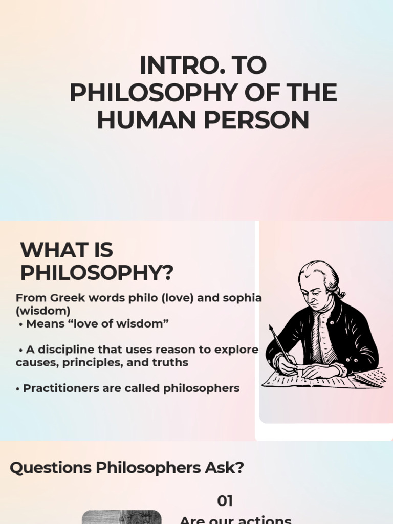 Introduction to Philosophy Concepts | PDF | Reason | Wisdom