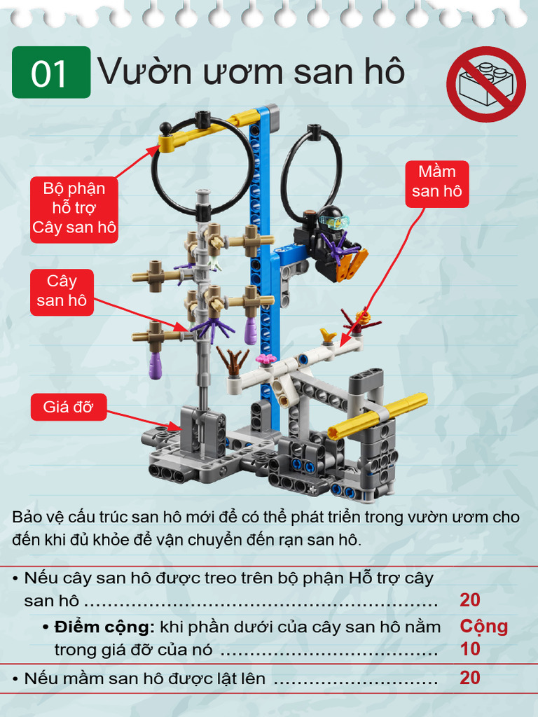 (VIE) FLL - Chellenge Nhiệm Vụ Robot Game - SUBMERGED | PDF