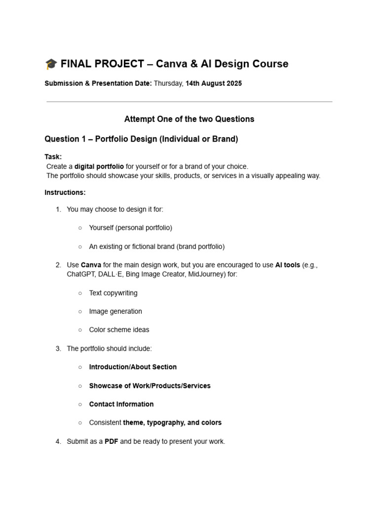 Final Project Assignment-1 | PDF