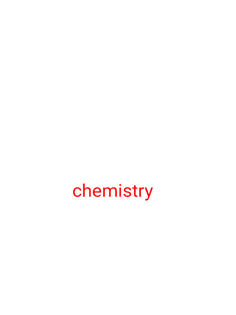 Grade 11 Chemistry One-Pager Summary | PDF