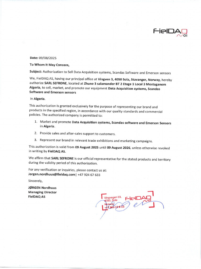Authorization Signed | PDF