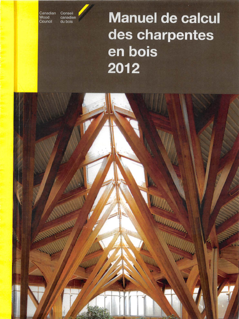 2012manual de Calcul Des Charpentes en Bois 1 PDF — free download