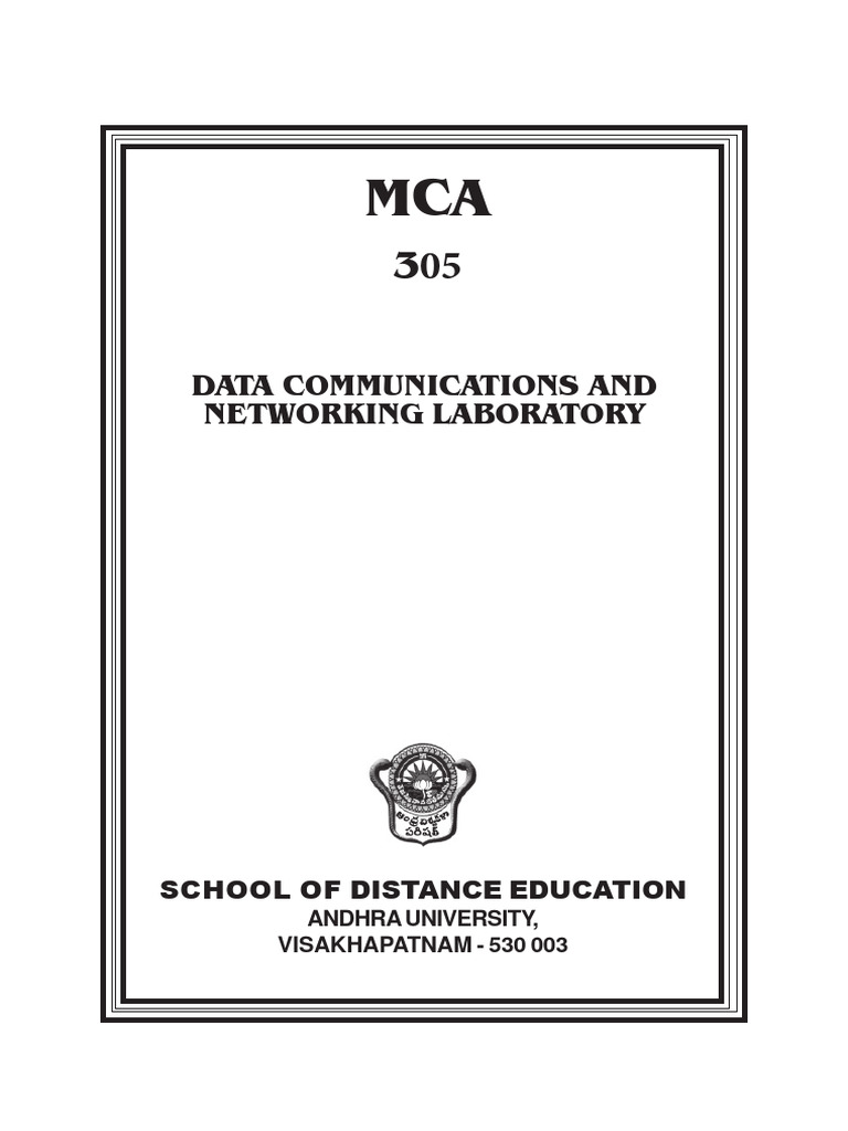 Data Communications Lab Manual | PDF | Computer Network | Local Area ...
