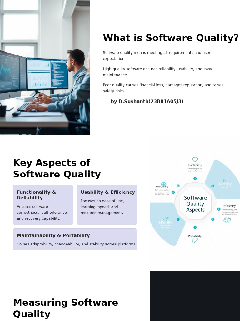 Understanding Software Quality Essentials | PDF | Software Testing ...