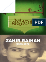 Zahir Raihan by Sazzad (AIUB)