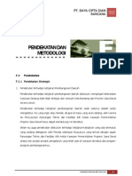 F - Pendekatan Dan Metodologi