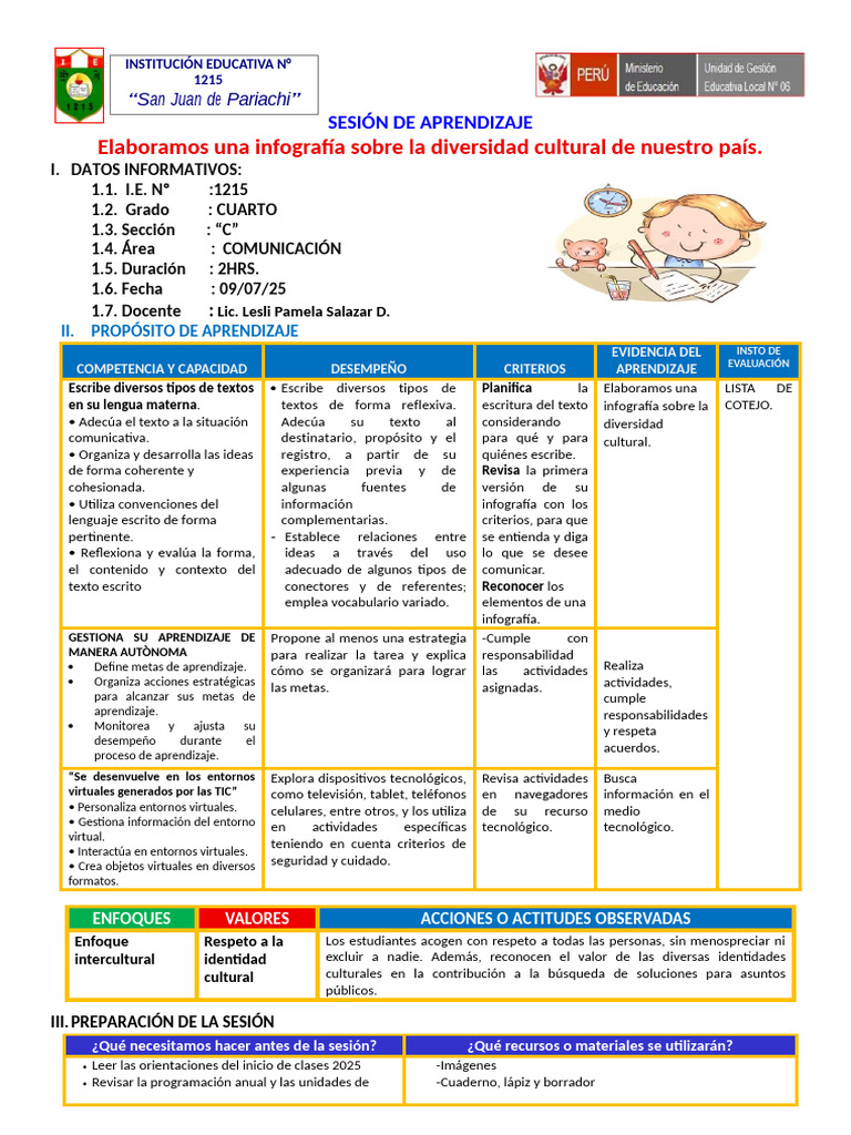 Infografía sobre Diversidad Cultural | PDF | Infografia | Aprendizaje