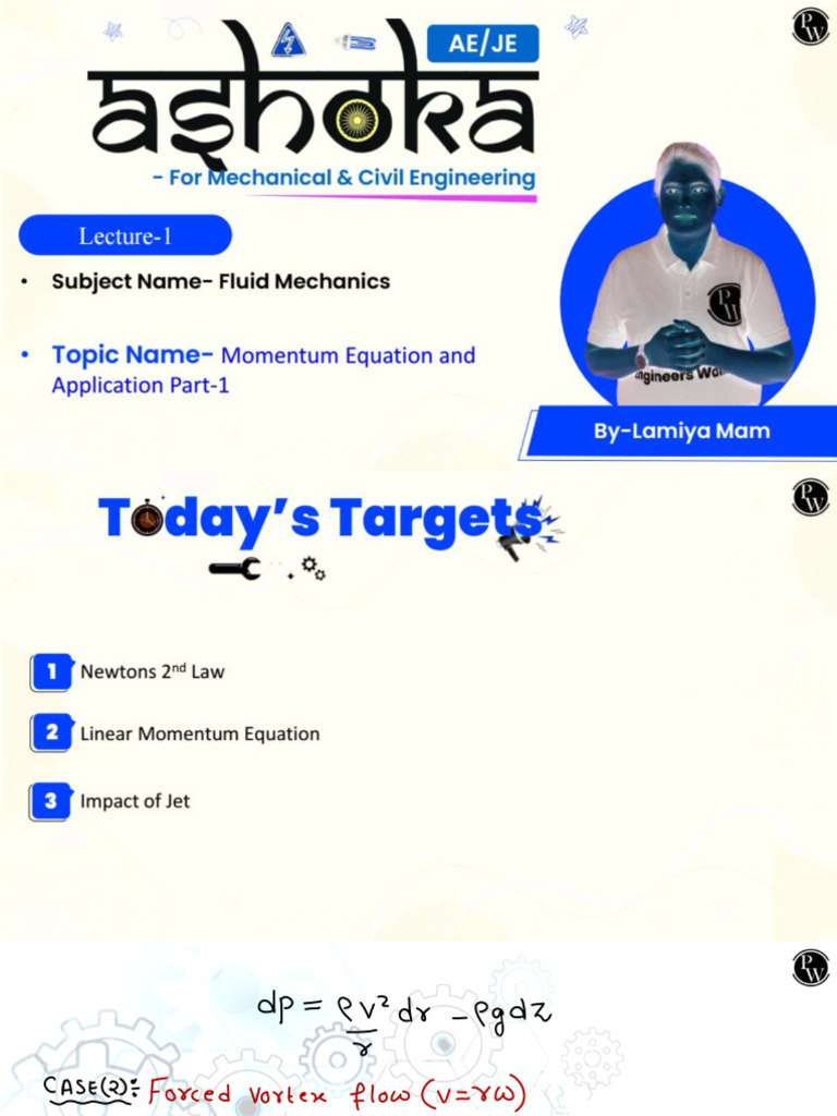 63ea662f08856407c444334f - ## - Momentum Equation and Its Application ...