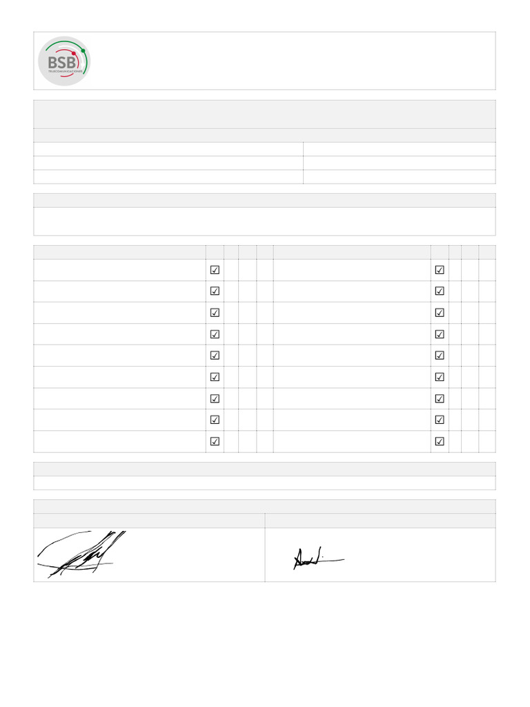 Inspección de Escalas BSB SPA 2025 | PDF