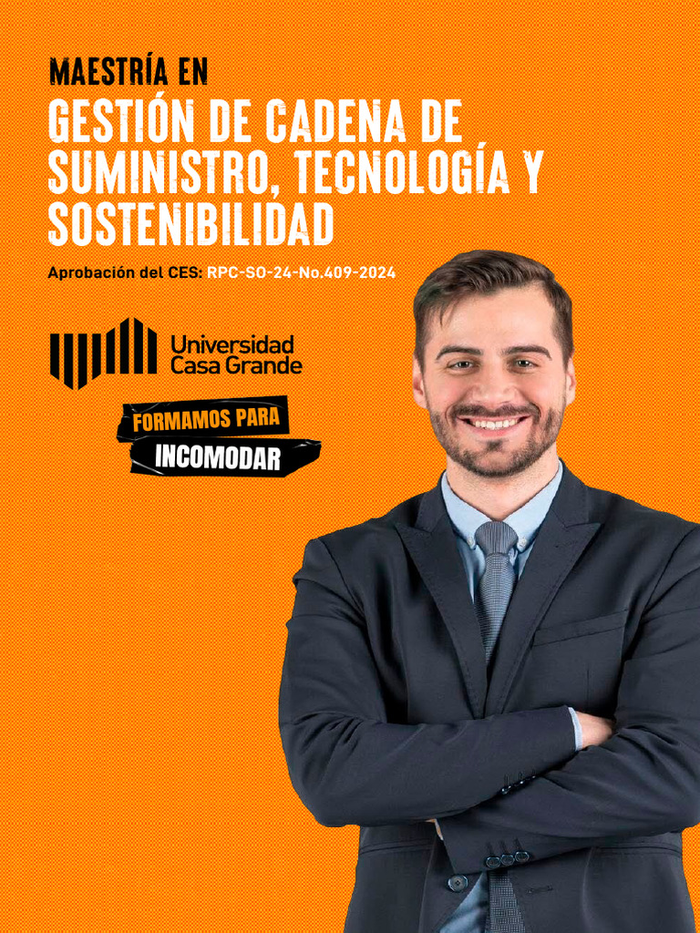 Maestría en Cadena de Suministro Online | PDF | Logística | Internet de ...