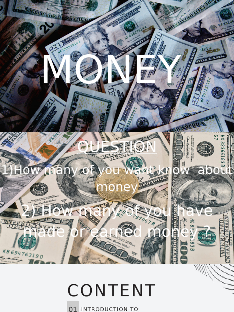Understanding Money and Its Impact | PDF