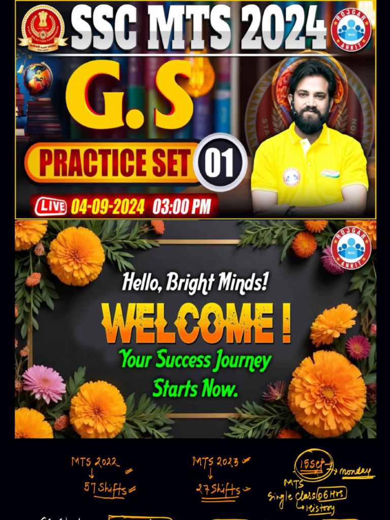 Gs Practice Sets (MTS) | PDF