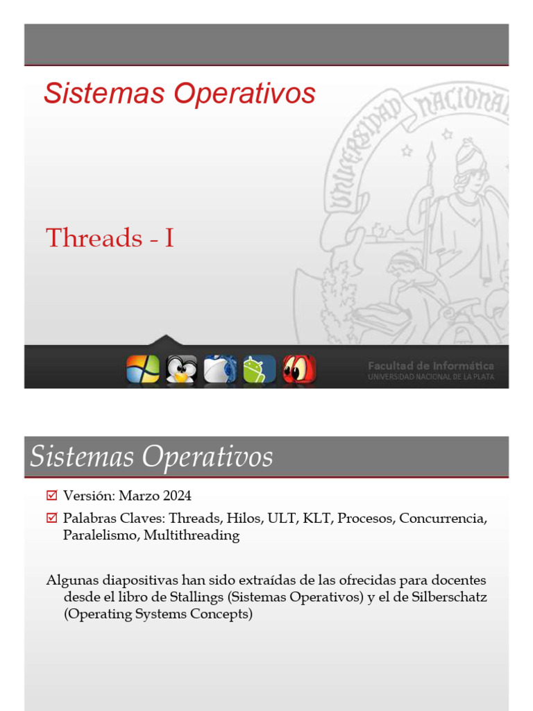Introducción a Threads en Sistemas Operativos | PDF | Hilo (Computación ...