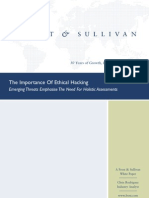 The Importance of Ethical Hacking: Emerging Threats Emphasise The Need For Holistic Assessments - A Frost & Sullivan White Paper