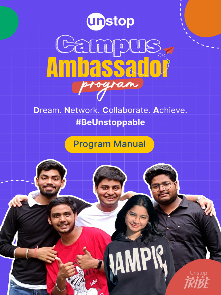 Unstop Campus Ambassador Program Guide | PDF