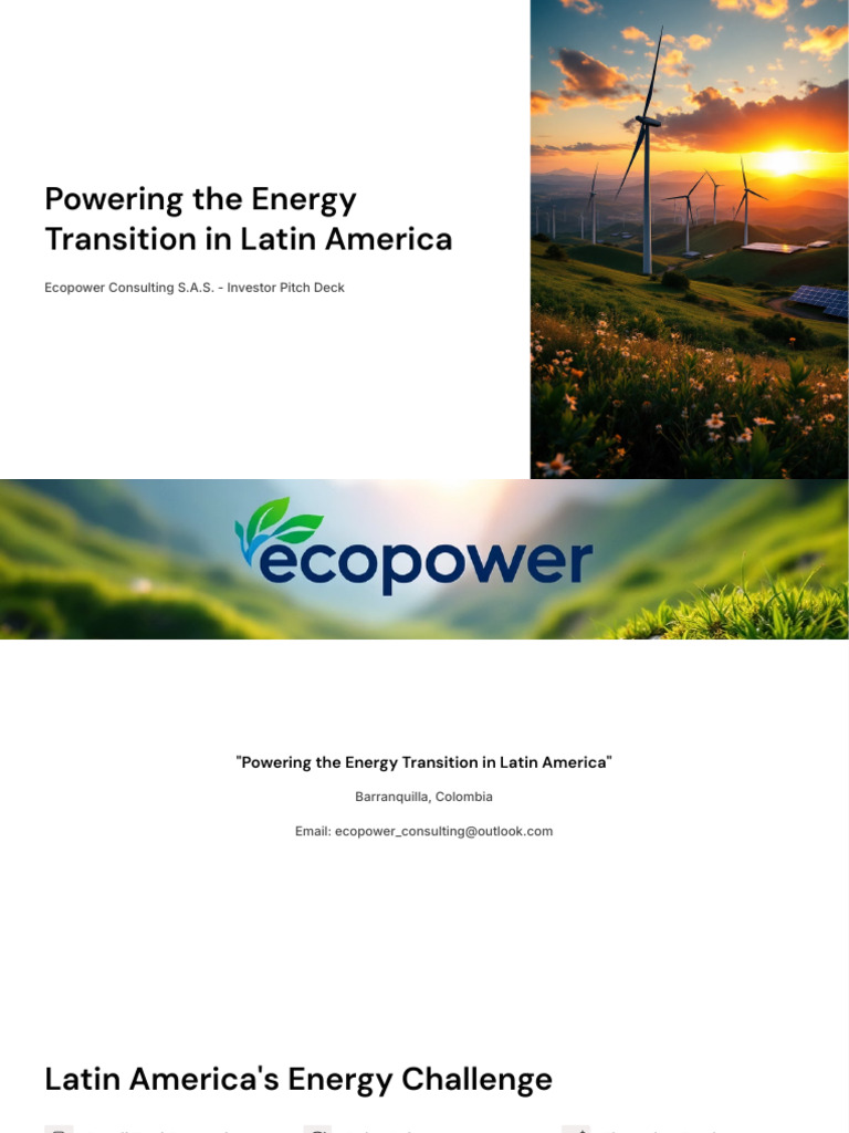 Latin America's Energy Transition Solutions | PDF | Infrastructure ...