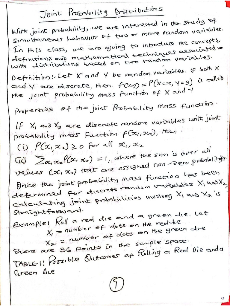 Probability II | PDF