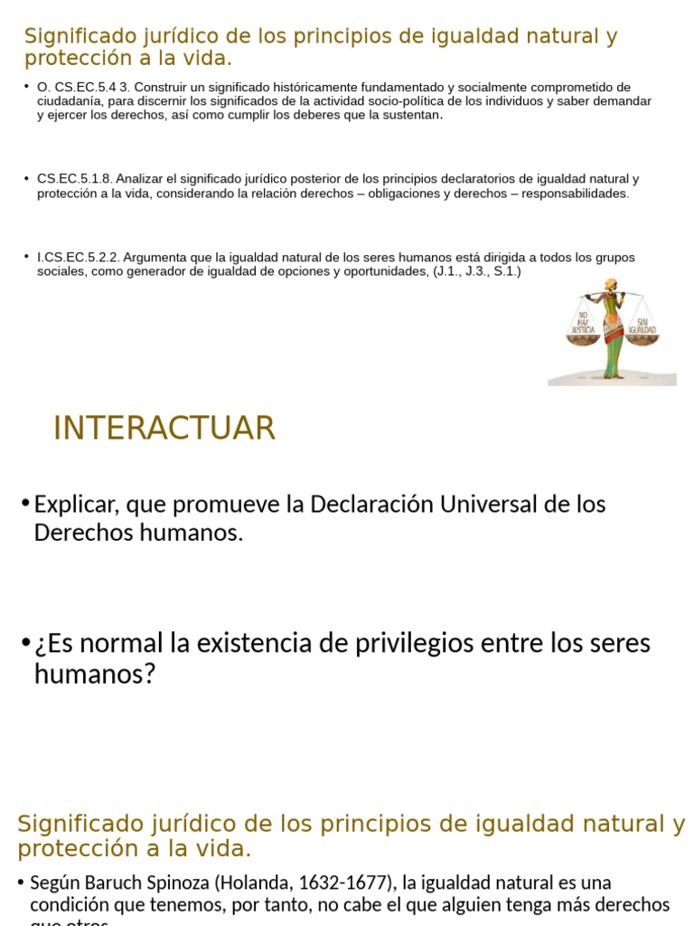 Igualdad y Derechos Humanos Esenciales | PDF | Derechos humanos | Derechos