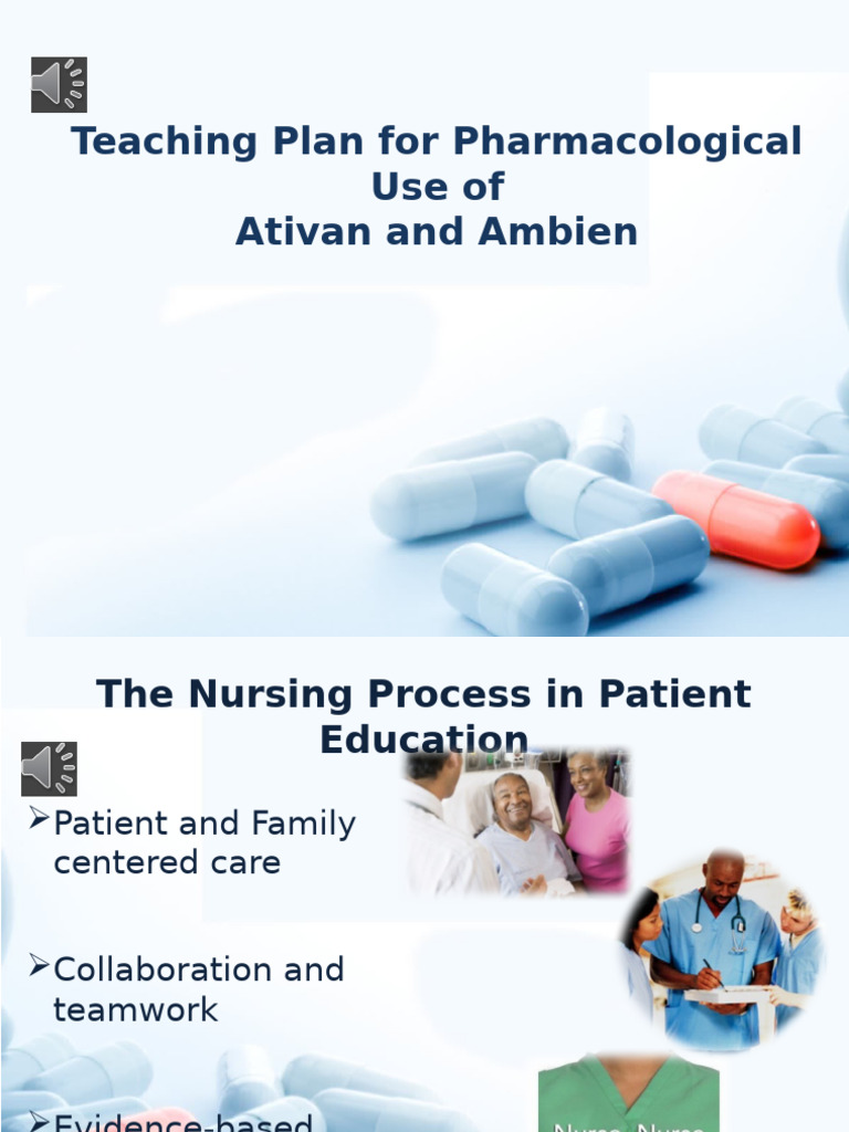 Ativan and Ambien Patient Education Guide | PDF | Major Depressive ...