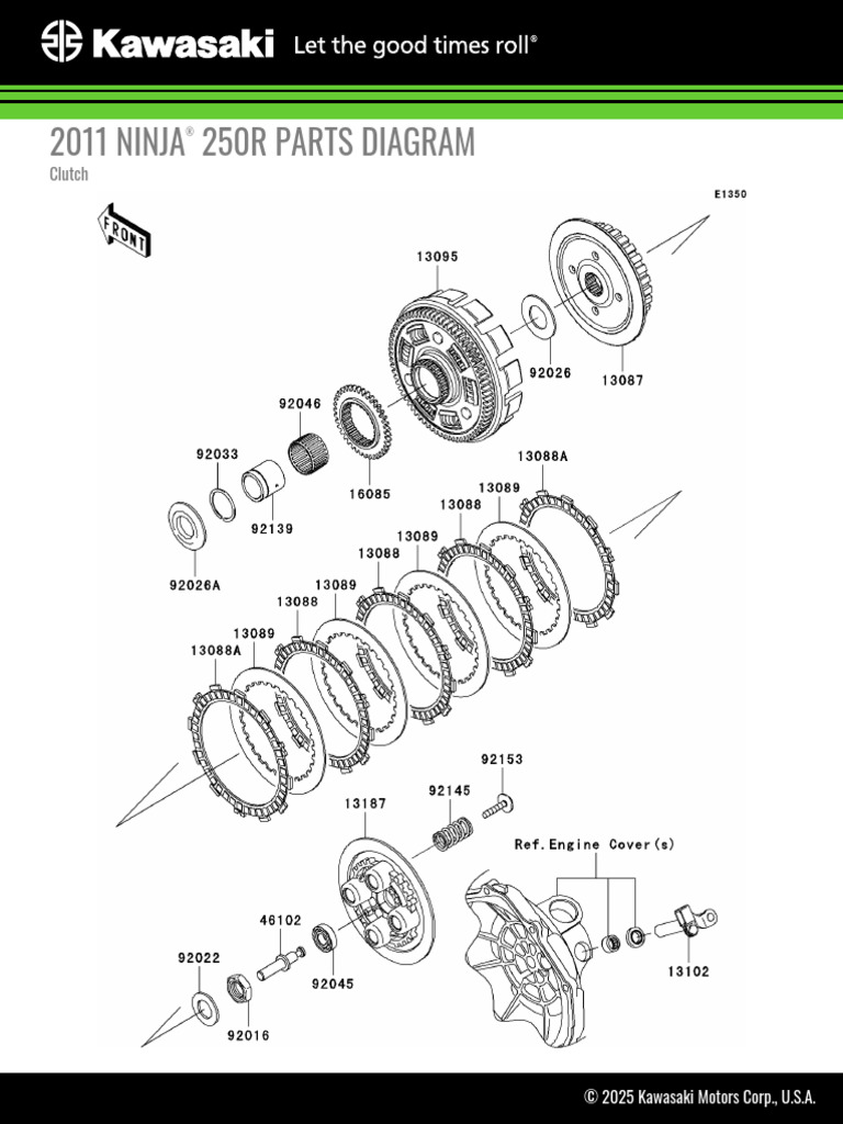 GASKET,CLUTCH COVER (11009-1872