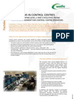 ERTMS Facts Sheet 16 - ERTMS in Control Centres