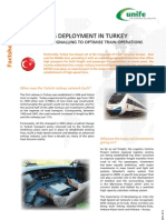 ERTMS Facts Sheet 17 - ERTMS Deployment in Turkey