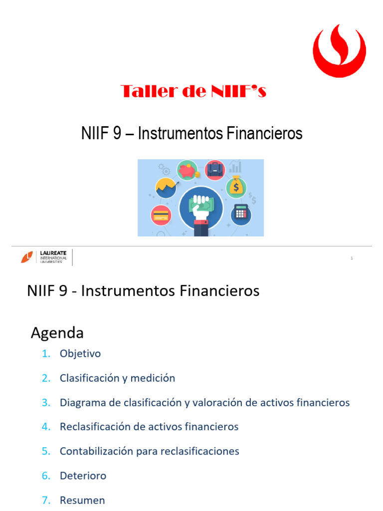 Semana 9 - 10 - NIIF 9 | PDF | normas internacionales de INFORMACION ...