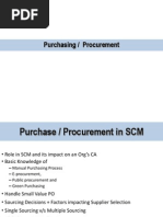 Procurement