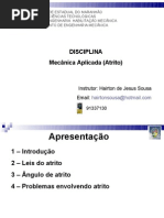 AULA 01 - ATRITO