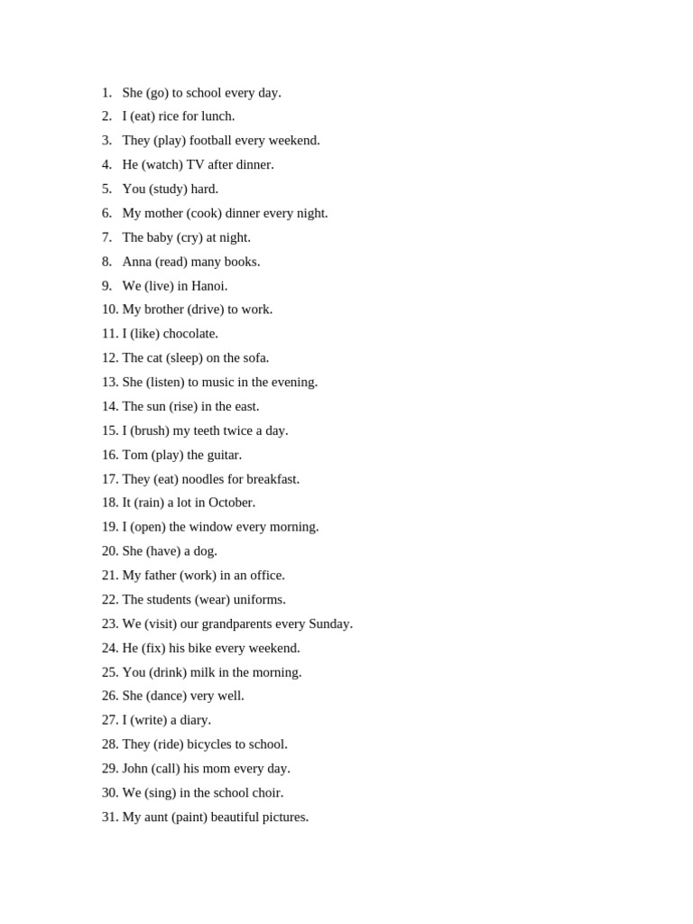 Present Simple Tense Usage Guide | PDF | Chess | Chess Theory