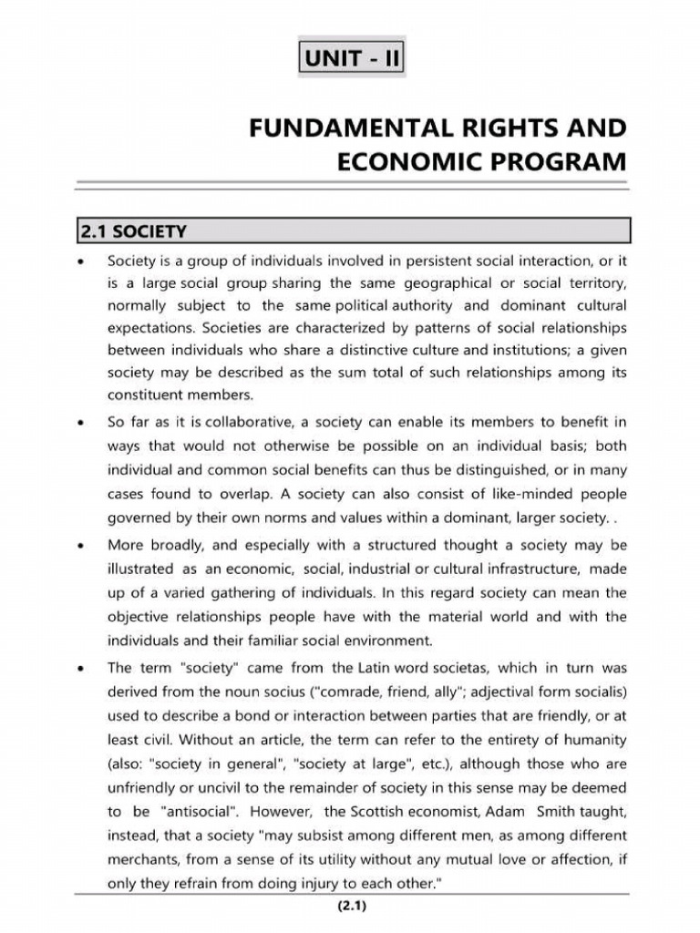 BHR Unit 2 Complete Notes | PDF