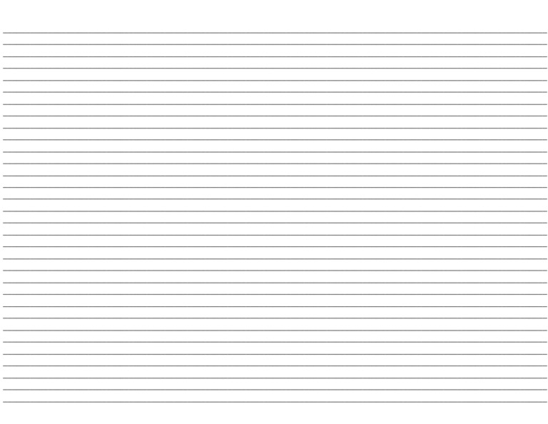 Landscape Lined LETTER | PDF