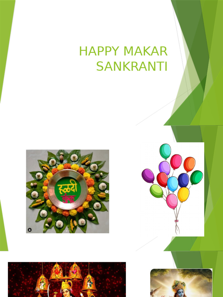 Happy Makar Sankranti | PDF
