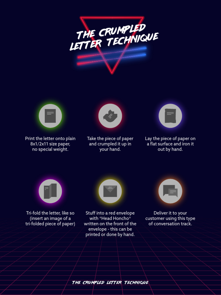 Crumpled Letter Sales Technique | PDF