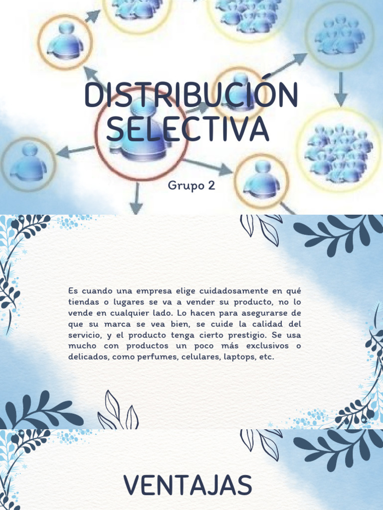 Ejemplos de Distribución Selectiva | PDF