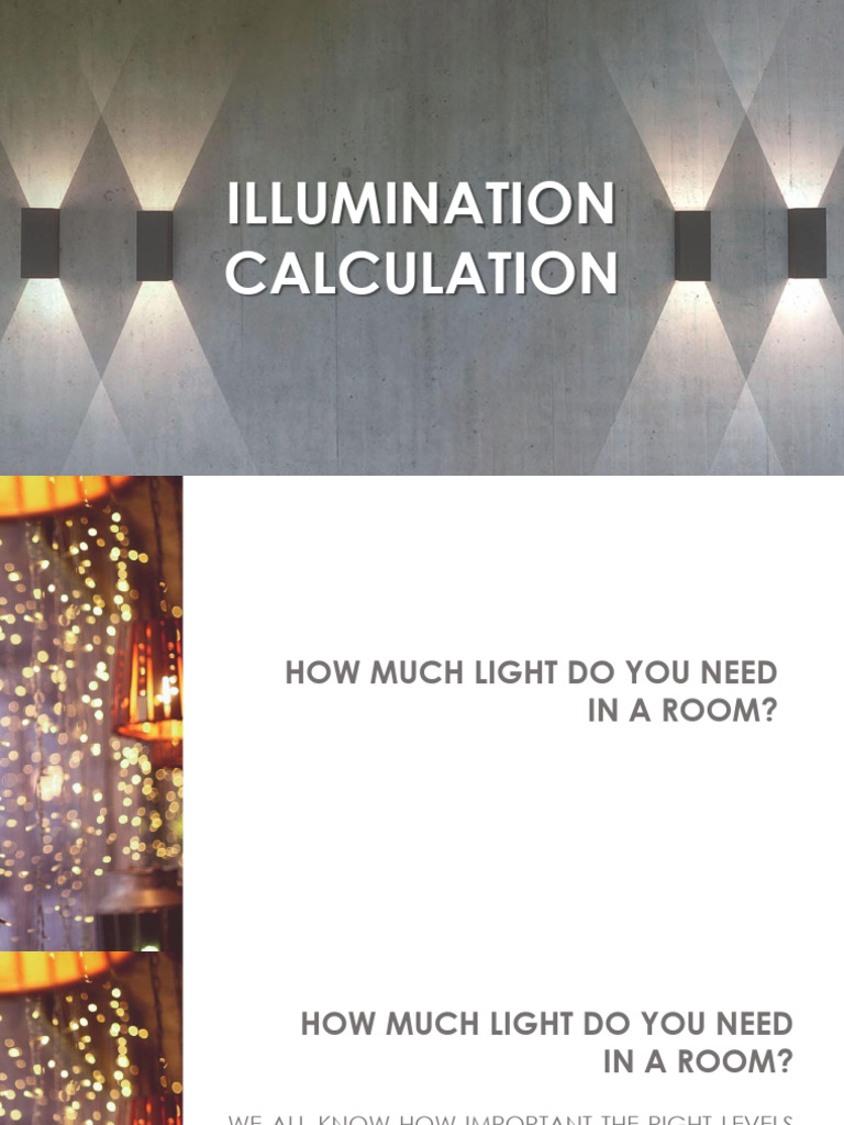 Illumination Computation | PDF | Lighting | Light