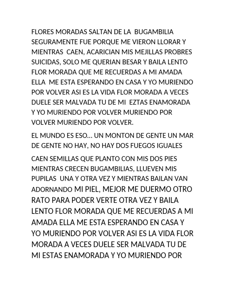 Letra de 