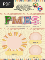 PMES Cover Page Template 2025 | PDF | Learning | Teachers